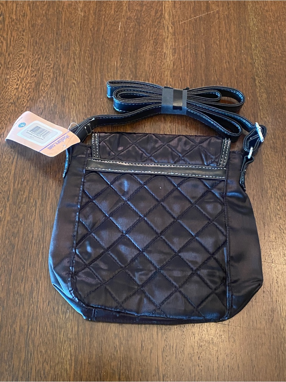 NBA New Orleans Hornets womens Quilted Shoulder Bag Purse New With Tags - Picture 6 of 8